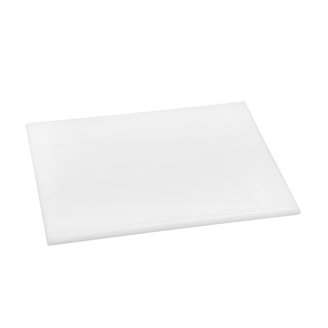 Kleine witte Hygiplas snijplank met hoge dichtheid
