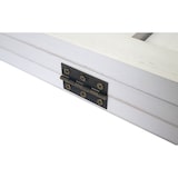 thumbnail of Kamerscherm HWC-C30, kamerscherm, shabby-look vintage, 170x120cm ~ wit