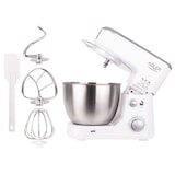 thumbnail of Adler AD4216 Robot Batidora Amasadora Repostería, 4 Litros, 6 Velocidades, Movimiento Orbital, 3 Accesorios 1000W Blanco