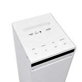 thumbnail of Tour de son blanche avec lecteur CD, Bluetooth, FM et USB, 60W + télécommande