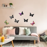 thumbnail of Securit® Quadro Decorativo 3D - Silhueta Borboleta - Caneta de giz e tiras adesivas incluídas