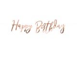 thumbnail of Happy Birthday Girlande rosegold