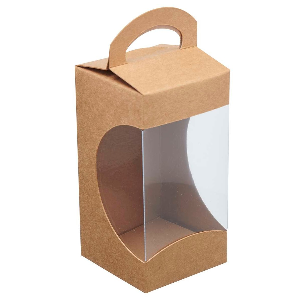 Boite à oeuf fenêtre 80 x 80 x 130 mm KRAFT