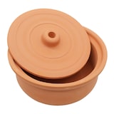 thumbnail of Viapot Medium 2500 ml - Natur - Terrakotta-Schmortopf mit Deckel - 24×12 cm