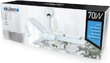 thumbnail of Ventilador de techo blanco 70W con mando