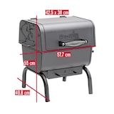 thumbnail of Char-Broil houtskoolbarbecue Charcoal 2Go draagbaar en met regelbare luchtinlaat