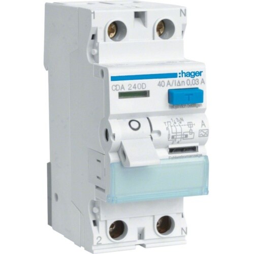 FI-Schutzschalter 2p.40A 30mA