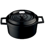 thumbnail of Combisteel gietijzeren braadpan met deksel Ø32 in zwart