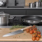 thumbnail of KLAMER Damast Chefmesser 20cm Olive, extra scharfes Küchenmesser, echter japanischer Damaststahl, Fleischmesser