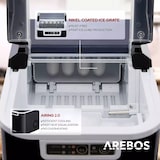 thumbnail of Ice Cube Maker 2,2 L Fabbricante di Ghiaccio 12 kg in 24 h