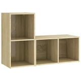 thumbnail of vidaXL TV-Schränke 2 Stk. Sonoma-Eiche 72x35x36,5 cm Holzwerkstoff
