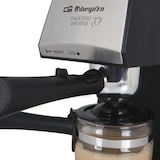 thumbnail of Orbegozo cafetera a presión EXP 4600, 5 BAR, vaporizador, 2 a 4 tazas de capacidad, cucharilla dosificadora, jarra de cristal, 870 W