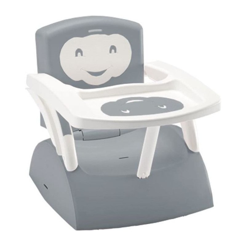 Thermobaby Rehausseur De Chaise 2 En 1 Gris Charme