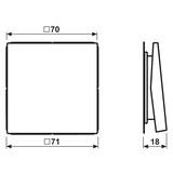 thumbnail of Jung Bluetooth Funk-Wandsender BLE LC 990 221 BLELC990221