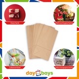 thumbnail of DayBays 50 Stk. Blockbodenbeutel 15+9x28 cm Braun