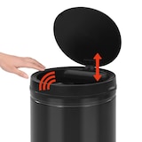 thumbnail of DELUKE® Sensor Mülleimer Küche 70L Schwarz Automatik Bewegungssensor Klemmring Smarter Abfalleimer mit Deckel Müllbehälter Kücheneimer