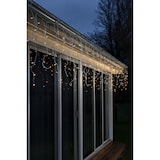 thumbnail of Konstsmide Rideau de lumière solaire LED pluie de glace, 200 diodes ambre, extérieur