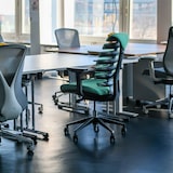thumbnail of Sedia da ufficio / Sedia girevole ERGO LINE II tessuto nero hjh OFFICE