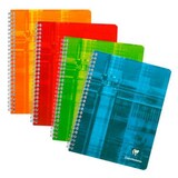 thumbnail of Lot de 5 Cahier Metric 17x22, 180p./90 feuilles 90 g/m² reliure intégrale, quadrillé 5x5