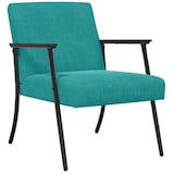 thumbnail of vidaXL Fauteuil Turquoise 59 x 75 x 78 cm Fluweel