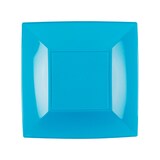 thumbnail of MONOUSO - Wiederverwendbare Robuste Teller Flach Türkis "Nice" PP 23cm (25 Stück)