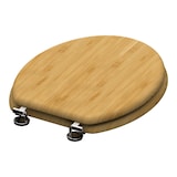 thumbnail of WC Sitz BAMBUS, massiver Toilettendeckel Holz, Klobrille, Toilettensitz aus nachhaltigem Rohstoff