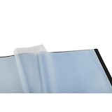 thumbnail of Exacompta 8511E 25x Sichtmappe aus weichem PP 300µ mit 10 gekörnten Hüllen, blickdicht, A4 - Schwarz