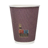 thumbnail of MONOUSO - Biologischer Kaffeebecher aus Wellpappe 12Oz/340ml Ø9,0cm (25 Stück)