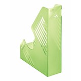 thumbnail of Zeitschriftenbox, grün transparent, für ca. 700 Blatt, A4 und A4