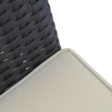 thumbnail of Outsunny Set Tavolo e Sedie da Giardino 7 Pezzi in Rattan Nero e Legno