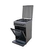 thumbnail of Gasline Gas-Elektro Standherd mit Elektrobackofen SHGE5060INX mit Gaskochfeld 50cm Edelstahl