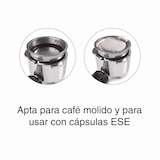 thumbnail of Lacor - 69429 - Cafetière Expresso, Café Moulu ou Capsules Monodoses, Avec Vaporisateur, Anti-Goutte
