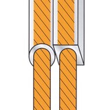 thumbnail of VALUE Lautsprecherkabel, transparent, 100m, 1,5mm²