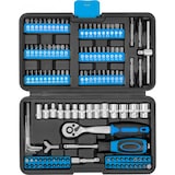 thumbnail of Güde Steckschlüssel und Bitsatz GSB 130 - 130-teiliges Werkzeugset