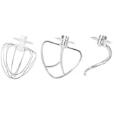 thumbnail of Mehrstufige Küchenmaschine 3in1 mit Edelstahlschüssel 1.000 Watt Schneeweiß, Knetmaschine, Mixer, Fleischwolf