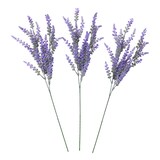 thumbnail of LAYBA Künstlicher Lavendel 3er Set 70 cm Lila Dekozweige für Vase