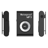 thumbnail of Lecteur MP3 Étanche IPX8 Avec Écouteurs FM 8GB Pour Natation et Plongée Noir YONIS