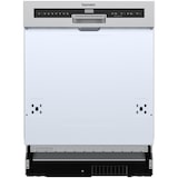 thumbnail of homeX Geschirrspüler 60 cm, Einbau Spülmaschine teilintegrierbar - 14 Maßgedecke, 7 Programme, AquaStop, DWSI601444C