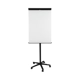 thumbnail of Bi-Office Omlijstingless Mobile Magnetisch Flipover: Magnetische Flipover Met Profielloos Staal Oppervlak Gemonteerd Op Een Mobiele Basis