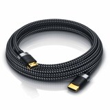 thumbnail of Primewire - 4m High Speed 8K HDMI Kabel 2.1 Ethernet ARC 3D 4K Ultra HD 7680x4320 @ 120 Hz PS4 360 TV OLED PC Laptop Beamer Monitor - Schwarz/Silber