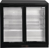 thumbnail of 208-Liter-Kühlschrank mit Rückwand – 2 Glasschiebetüren