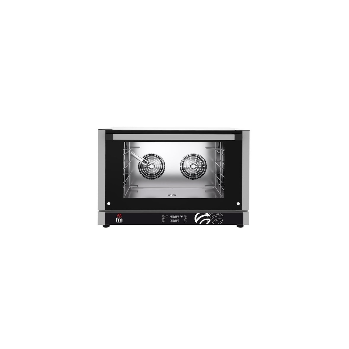 Horno Eléctrico Convección Industrial Digital 4 Bandejas 600x400mm RXD 604 PLUS FM