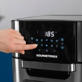 thumbnail of GOURMETmaxx Heißluft-Fritteuse Digital 12l - 1800 Watt - Edelstahl/schwarz