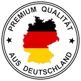 thumbnail of bümö Stehtisch Büro, Bistrotisch rund 80 x 80 cm - Bartisch Ahorn, Stehtisch Holz-Platte, Säule aus Metall in silber, Buffettisch, Säulentisch,