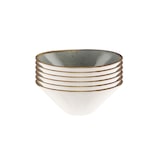 thumbnail of METRO PROFESSIONAL Noromi tapaskom, porselein, 11 cm, grijs, 6 stuks