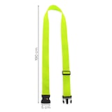 thumbnail of Koffergurt individuell verstellbar, 190cm × 5cm, Gepäckband ideal für Reisen, sorgt für Sicherheit & festen Halt beim Transport, Grün
