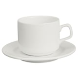 thumbnail of Koffiekopjes | Porseleinen | Wit | 200ml | 6 Stuks | Ø80mm