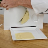 thumbnail of Starlyf Professional Slicer, Allesschneider, 150 Watt, abgeschrägt, klappbar, Brotschneider, 1mm - 15 mm, weiß