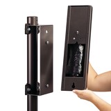 thumbnail of Rossignol - Distributeur de sacs canins pour poteau ARKEA CANIN - gris manganèse