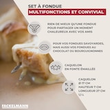 thumbnail of Set à fondue au fromage 2 personnes fonte émaillée Fackelmann